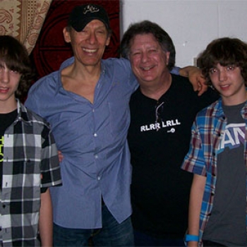 Keith J and Alex Van Halen with Students