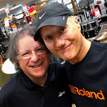 Keith John with Gregg Bissonette